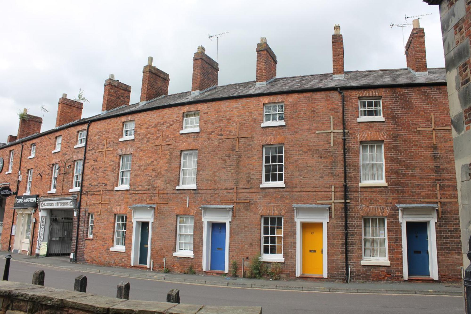 Shrewsbury Georgian Town House - Hills Lane Villa Екстериор снимка